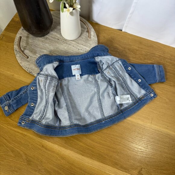 Bundle of Baby Gap Striped dress & Cat & Jack Jean Jacket Size 18 - 24 months - Picture 7 of 12